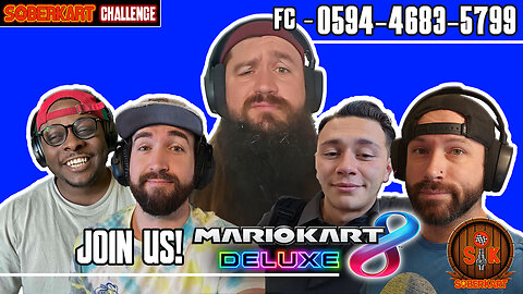 SoberKart Challenge Stream | Open Invite