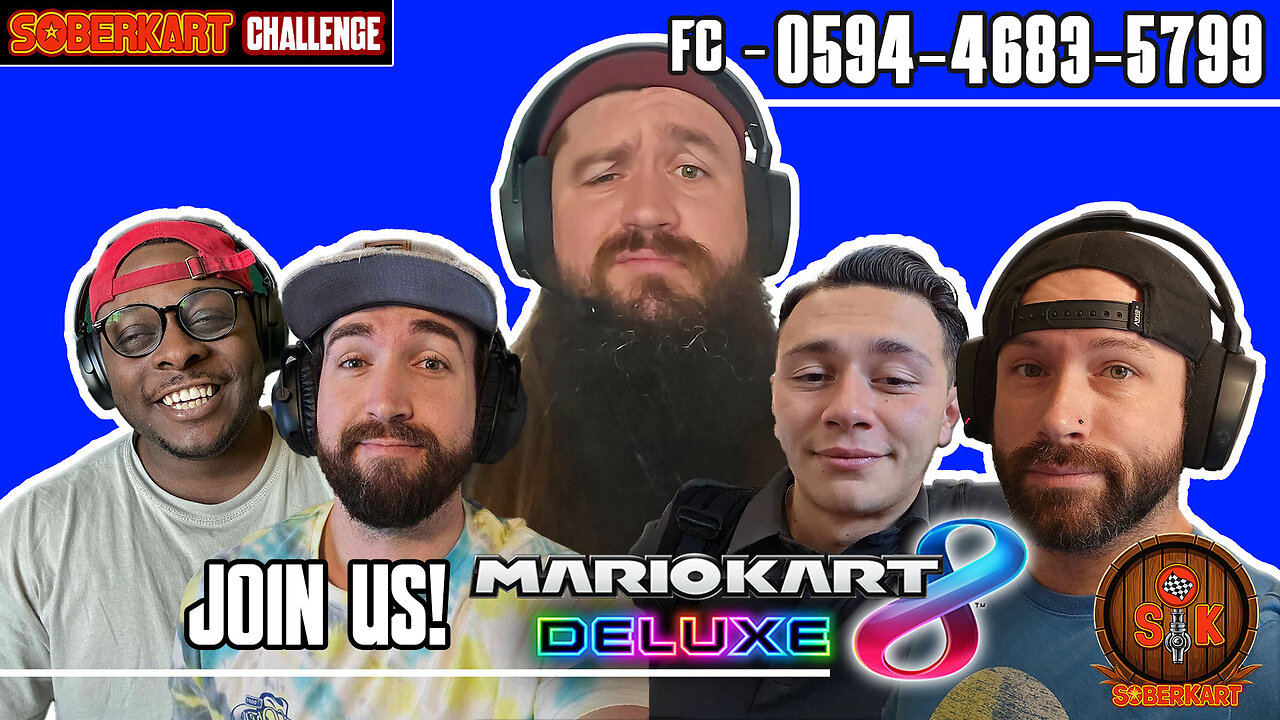 SoberKart Challenge Stream | Open Invite