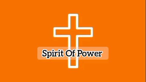 Spirit Of Power - 2 Timothy 1:7 - Message From God - God's Glory - Giving Honor - God's Voice