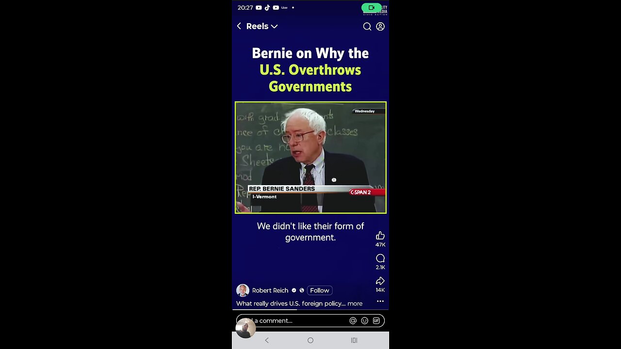 he answer a question