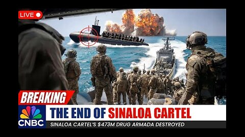 1 MIN AGO: US Navy TRAPPED Sinaloa Cartel’s $473M Drug Armada — Then THIS Happened...