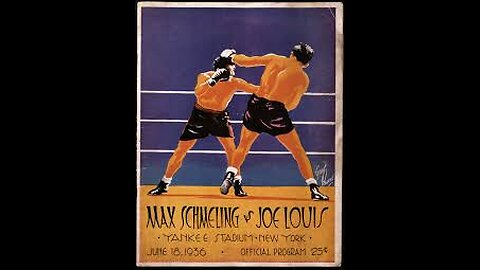 Max Schmeling vs Joe Louis - Jun 19 1936 - Yankee Stadium