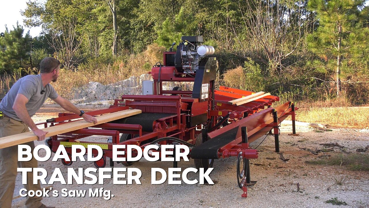 How to Move More Lumber with Fewer Hands | Cooks Board Edger System