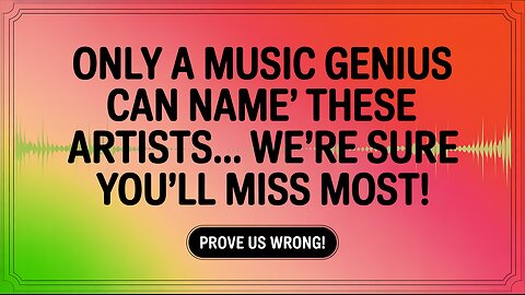 Music Quiz For Music Geniuses