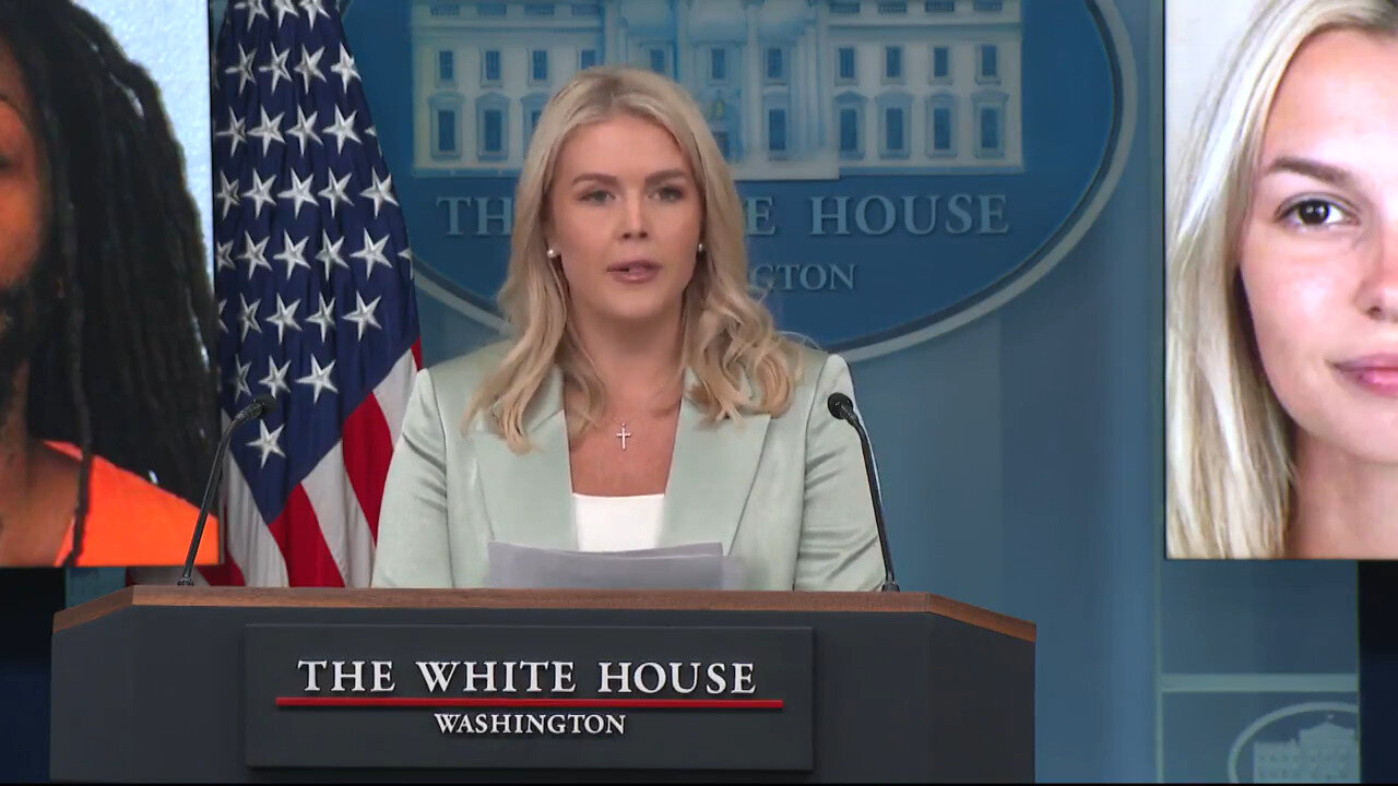 Press Sec. Karoline Leavitt Speaks About The Savage Murder Of Iryna Zarutska In Charlotte