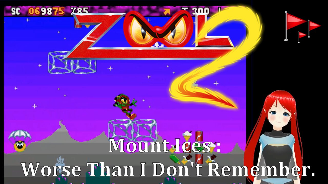 Zool 2 Mount Ices : Worse Than I Don't Remember (With Amiga CD32 Music)