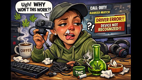 Driver Error Got Me Heated 🔥 | Sick Day COD Ranked Grind + Coffee & THC