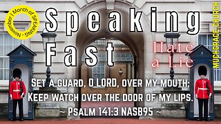 Speaking Fast (2) Hate a Lie | Nicholas Roberts