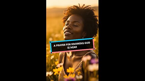Daily Prayer: A Prayer for Knowing God Is Near