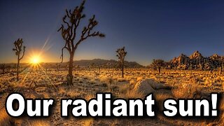 Flat earth - Our radiant sun is closer than they tell you!