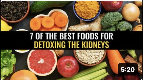 "Top 7 Foods for Kidney Detoxification"