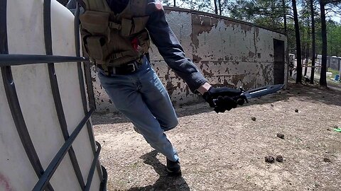 A wild movie slasher shows up AT SECTOR 9 AIRSOFT!