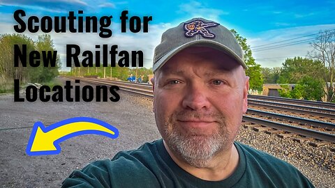 Fantastic NEW Railfanning Location!