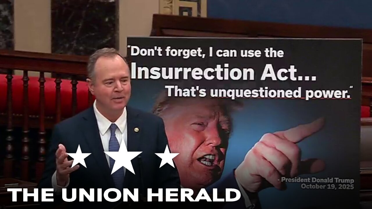 Senator Schiff Delivers Remarks on Insurrection Act Reform Legislation