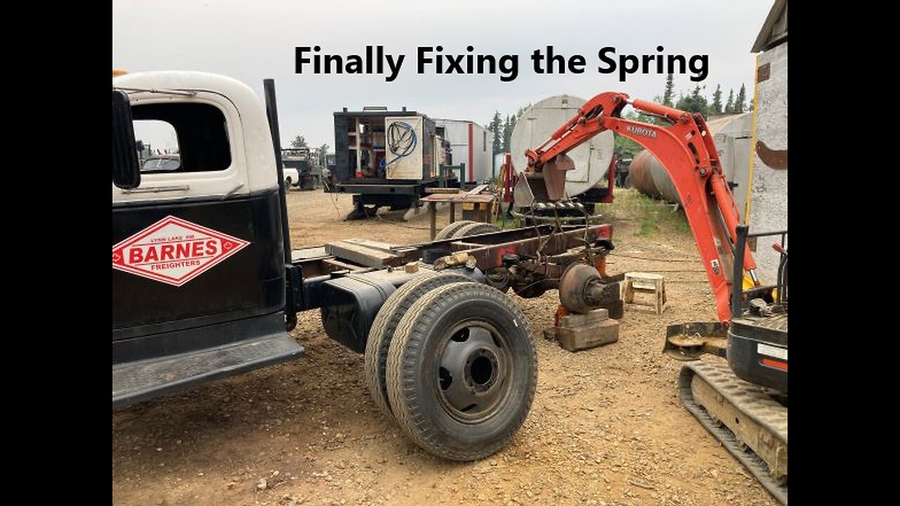 Changing Out a Broken Leaf Spring on the 1945 Chevy Truck Aug 06 2025