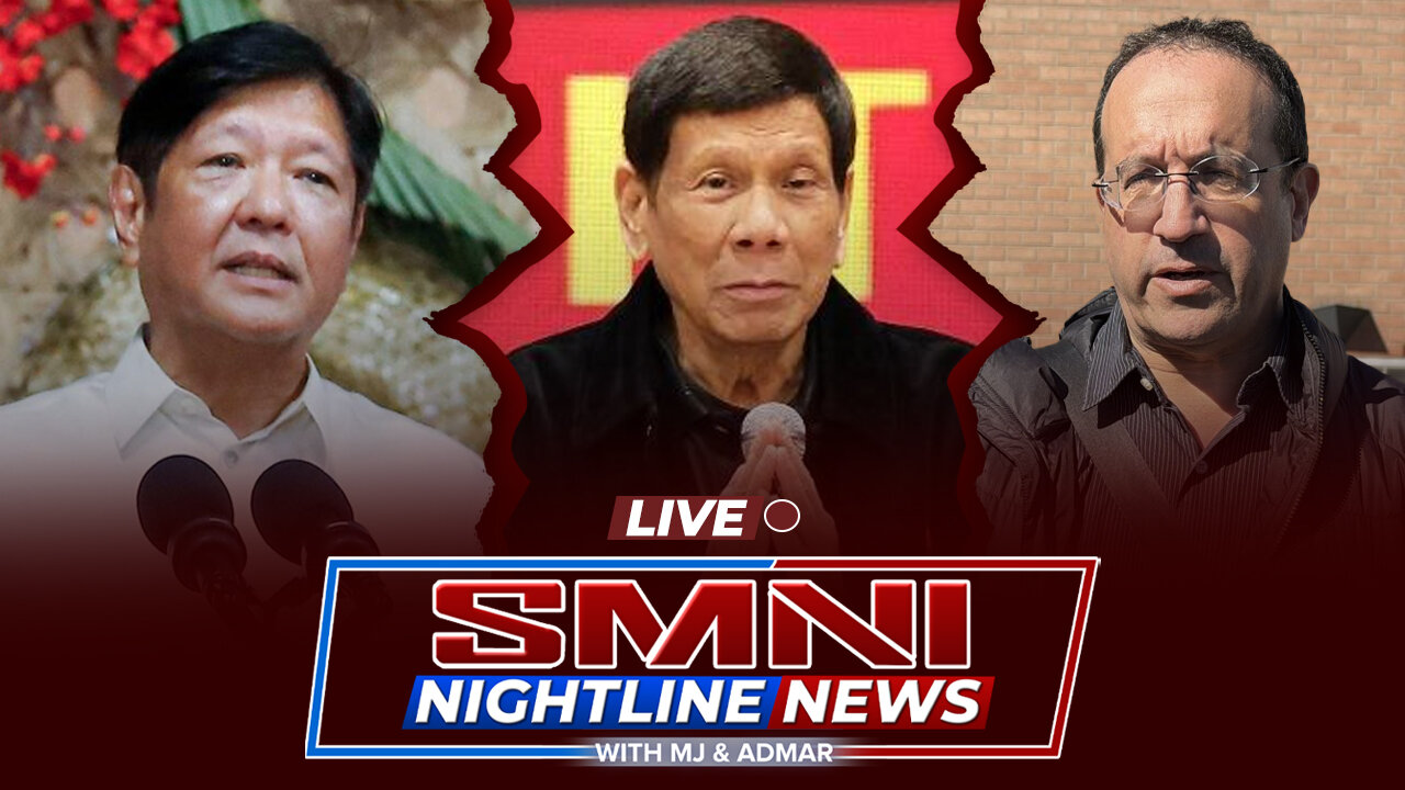LIVE: SMNI Nightline News with Admar Vilando & Almar Forsuelo| March 21, 2025 - Biyernes