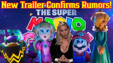 Super Mario Galaxy Trailer Reveals Brie Larson! CONFIRMS 2 Rumors At Nintendo Direct