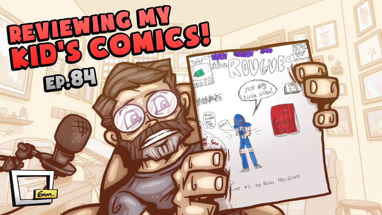 Reviewing my 9-Year-Old's Comics: The Rougues - The Gory Gore Guy