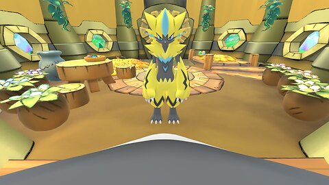 Zeraora First Person Mirror POV Post Transformation Pokemon Mystery Dungeon Animation