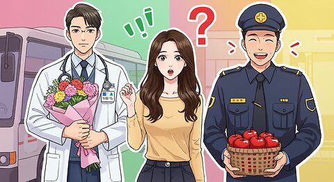 A doctor and a bus driver are both madly in love with the same woman
