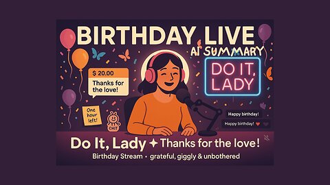 DO IT LADY - AI SUMMARY