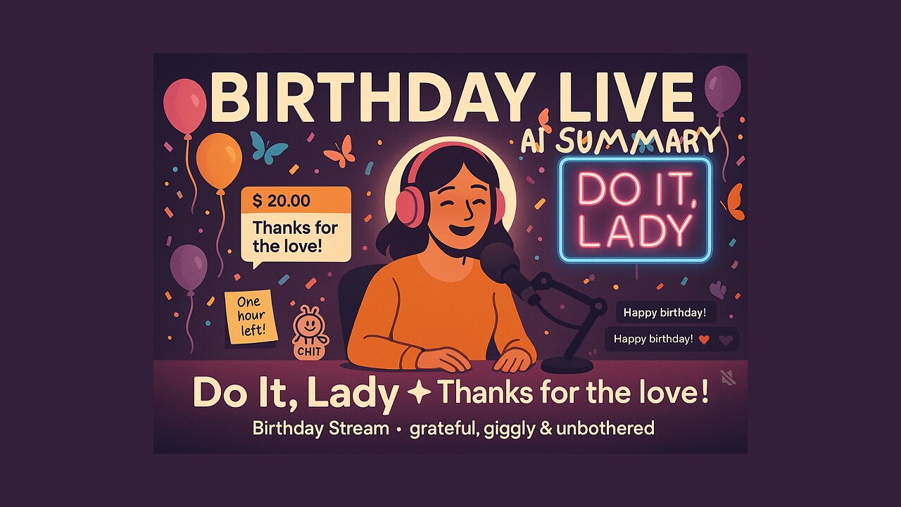 DO IT LADY - AI SUMMARY