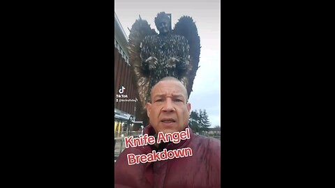 knife angel Denon 😇 complete mockery
