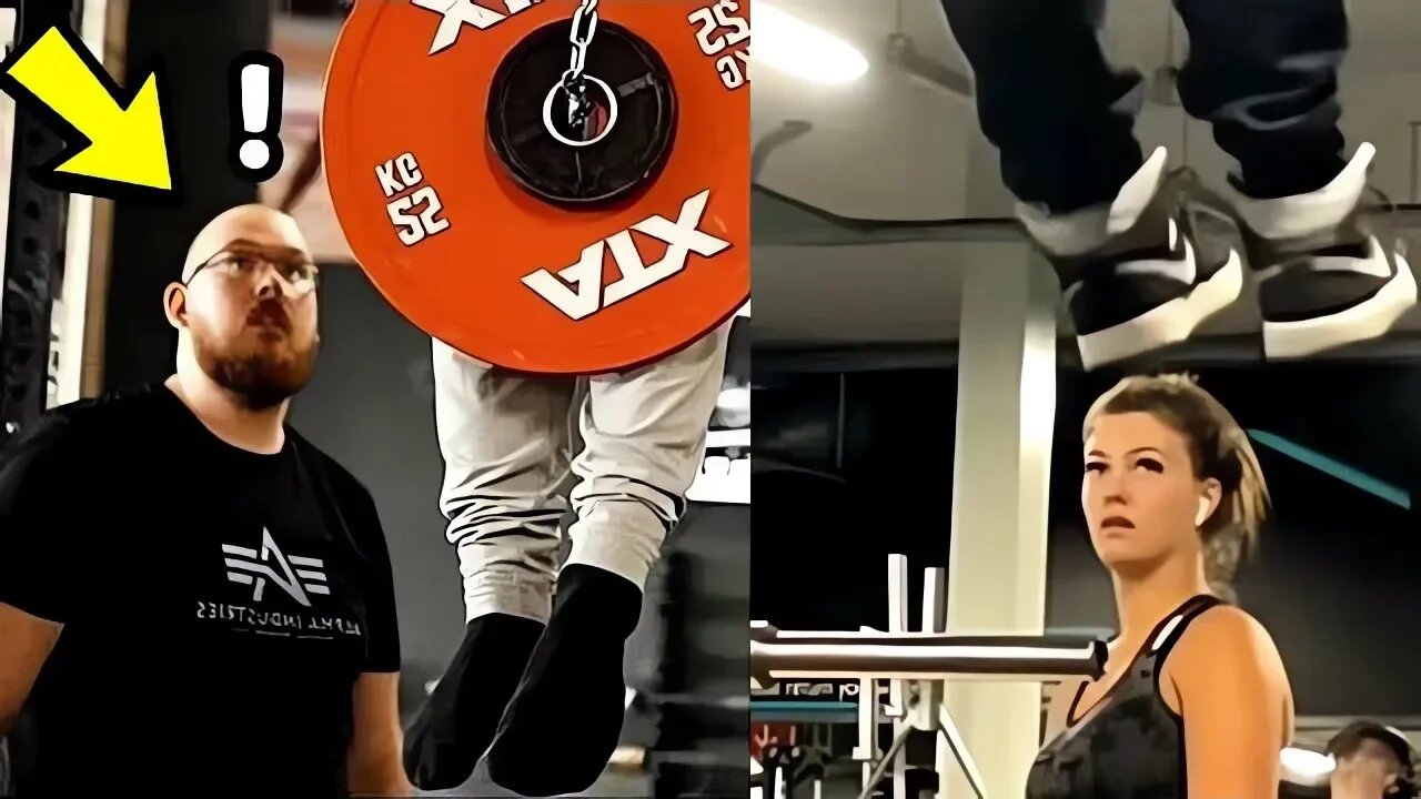 🔥Scaring People in The Gym With Calisthenics #44