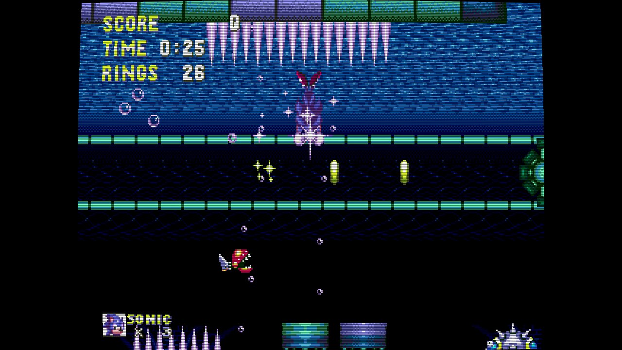 Sonic 3 and Knuckles (1994) Part 2 - HydroCity Zone