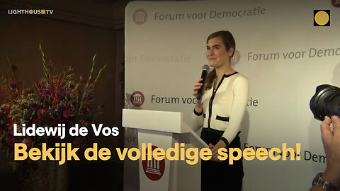 Lidewij de Vos (FVD) viert overwinning: volledige speech na behalen van 7 zetels!