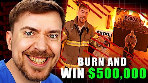 MrBeast Traps Man In Fiery Death Maze