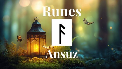 Ansuz - The Rune of Communication! 🌟🕯️