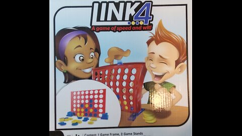 Link 4 Board Game (2021, Anker Play Products) -- What's Inside