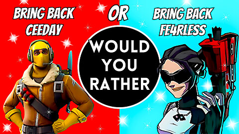 We Played Fortnite’s Craziest 'Would You Rather' Map… with a TWIST!