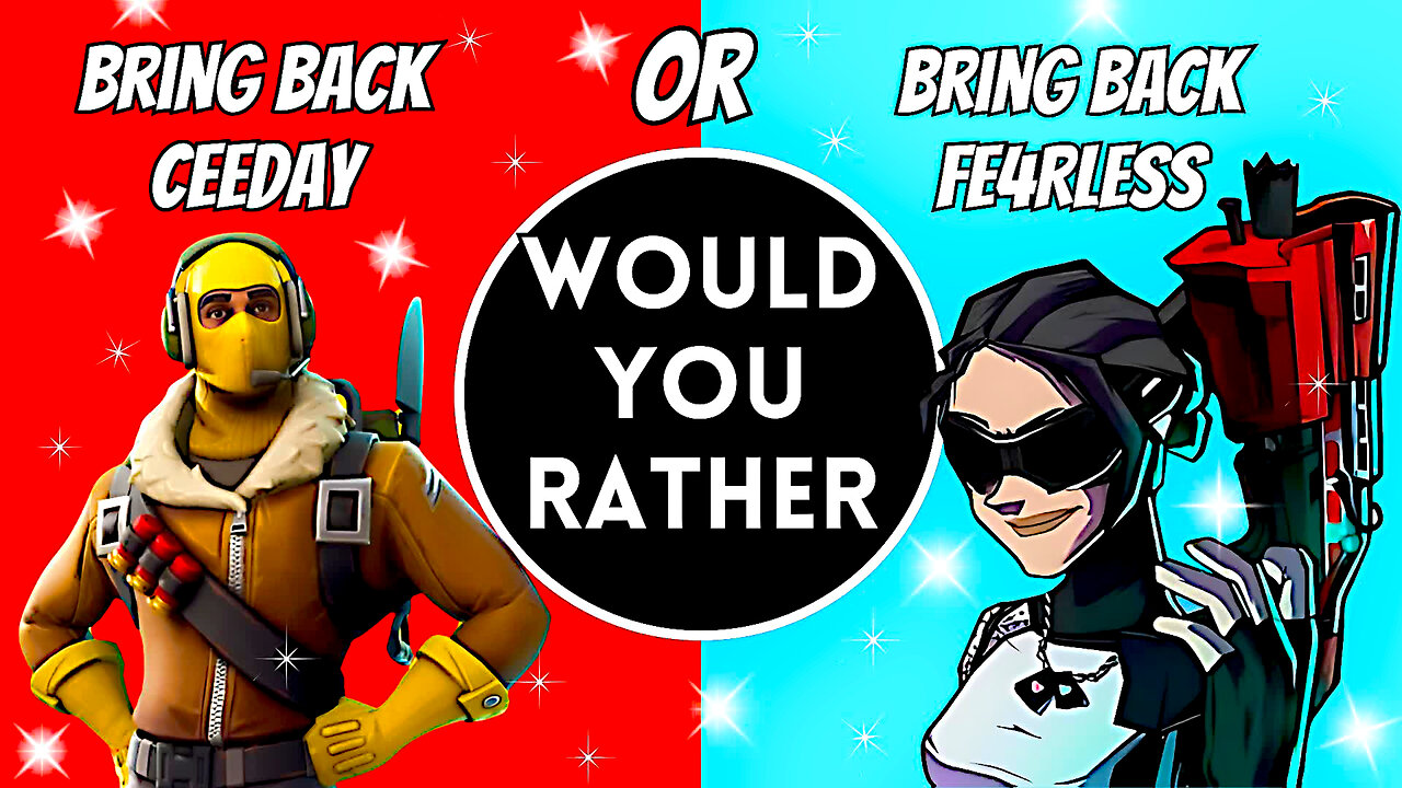 We Played Fortnite’s Craziest 'Would You Rather' Map… with a TWIST!