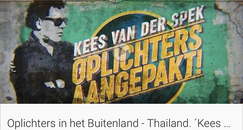 Kees van der spek 3,, Thailand