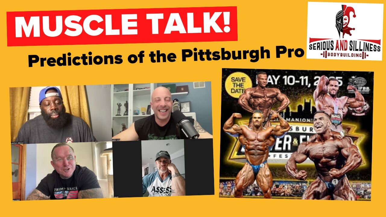Muscle Talk! Predictions of the Pittsburgh Pro!
