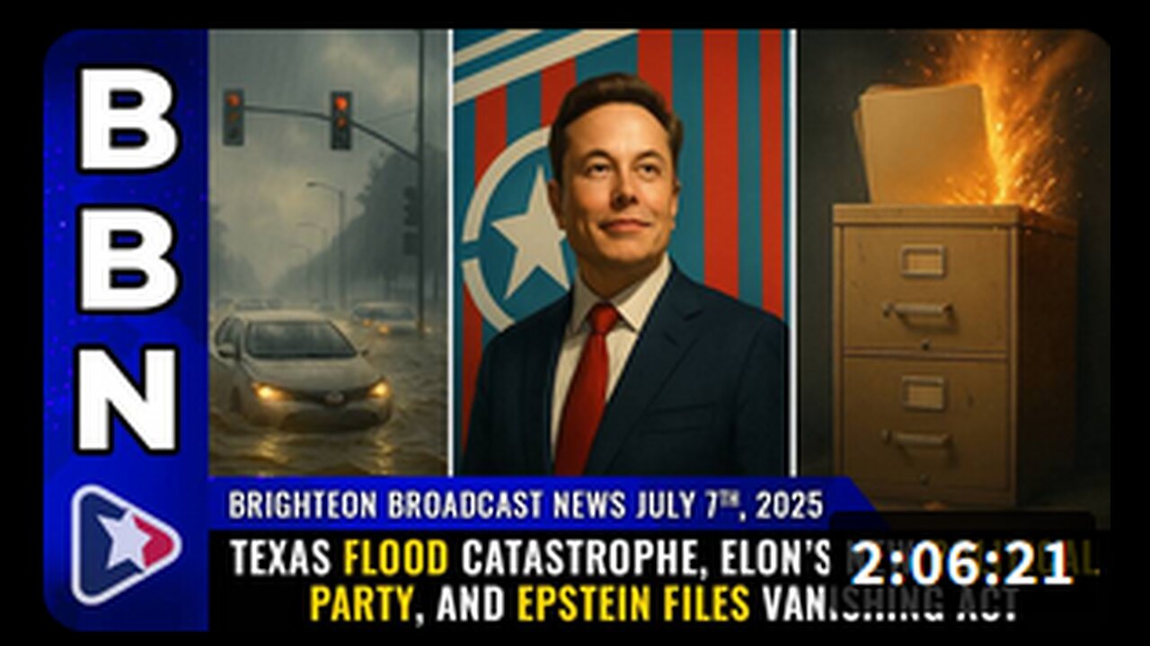 Texas flood catastrophe, Elon’s new political party, and Epstein files vanish
