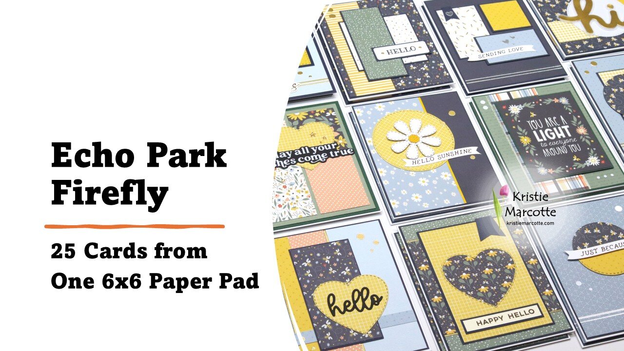 Echo Park | Firefly | 25 Cards from One 6x6 Paper Pad