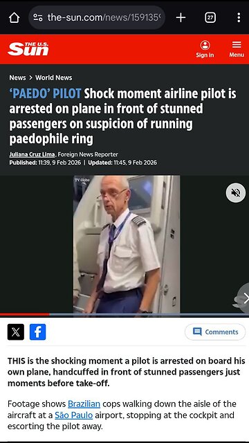 Sérgio Antônio Lopes–pilot for LATAM Airlines Brasil arrested for running a child sexual abuse ring!