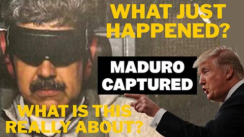Why Donald Trump Intervened In Venezuela and Captured President Nicolas Maduro The Media is Lying