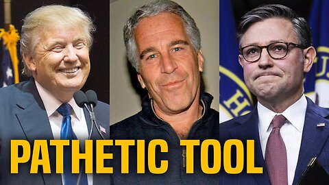 MAGA Clown BOWS DOWN to Trump SUCKS Conspiracy