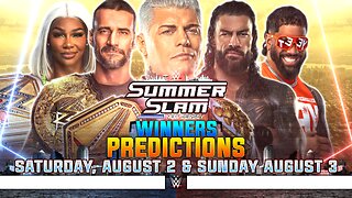 WWE SummerSlam 2025 - Winners Predictions