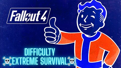 Fallout 4 | Extreme Survival Difficulty ☠ | Naked 😨 | Fists Only 👊 | With Parry 🛡 🤣 - Day 2