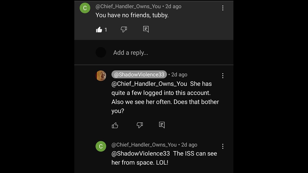 Chief Handler is NOT Andrew mellgren.