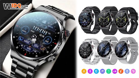 ⌚ Luxury Smartwatch with ECG + NFC 💓
