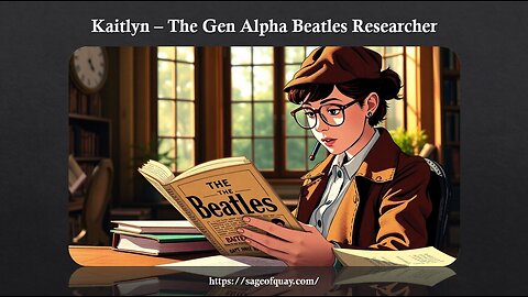 Sage of Quay® - An Interview with Kaitlyn - The Gen Alpha Beatles Researcher (May 2025)