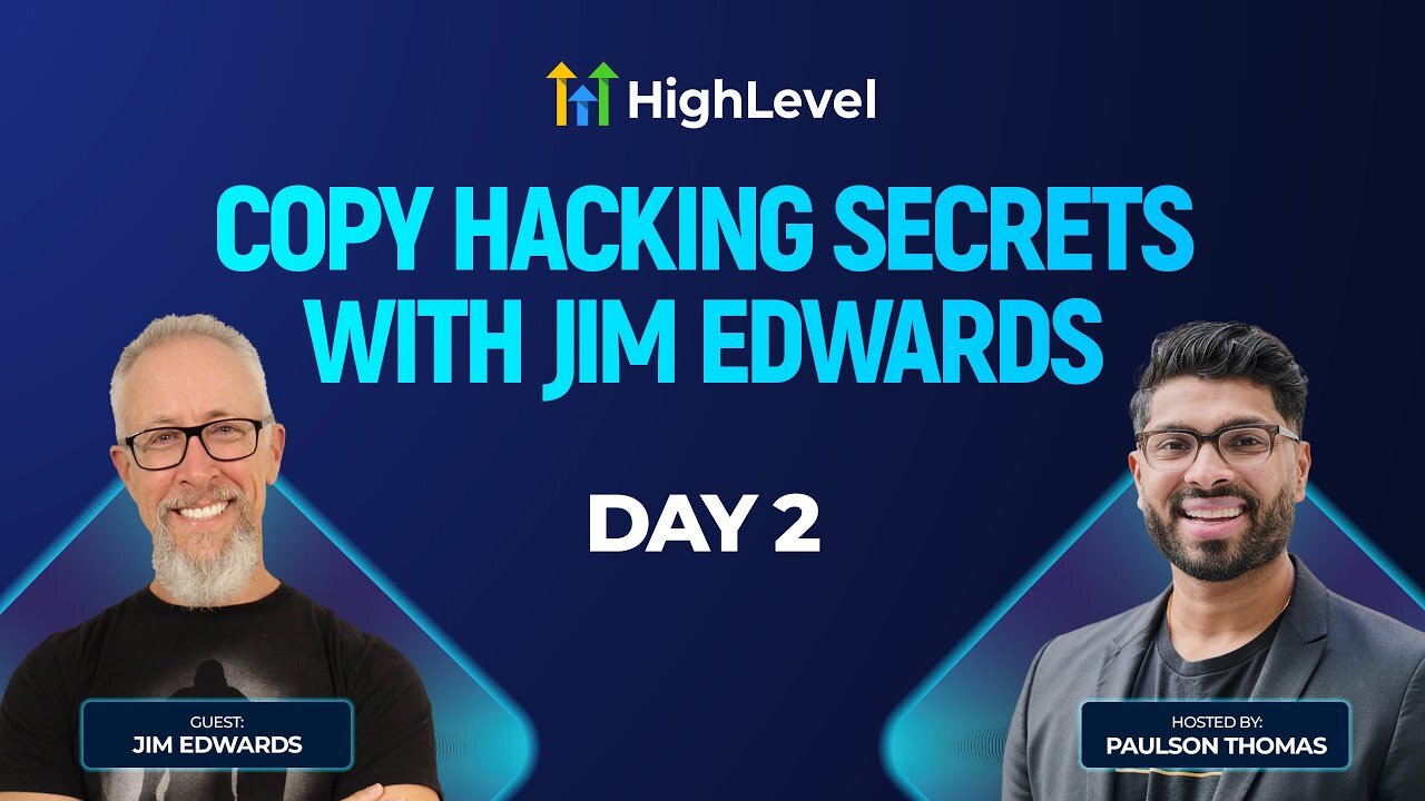 Go High Level Free Giveaway On Workshop with Jim Edwards - Day 2