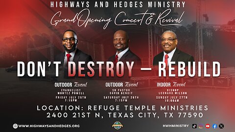 Texas City Revival — Night 1 Recap