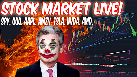 PULLBAC OR SQUEEZE? STOCK MARKET LIVE!